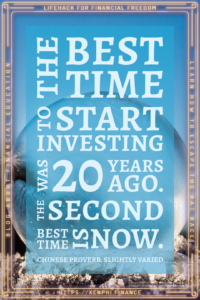 Read more about the article Die beste Zeit zum Investieren…